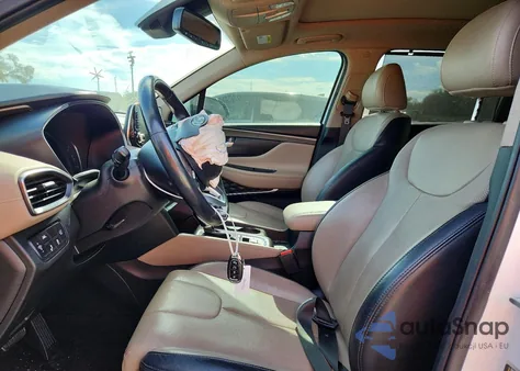 2019 Hyundai Santa Fe Limited from USA, damaged, VIN 5NMS53AD8KH125408